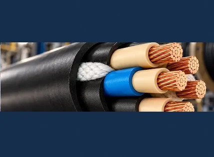 Industrial electrical cable with cotton cord filler | JGILI European manufacturer