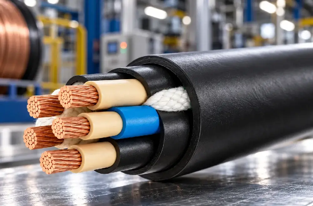 Cotton filler cords are specialized cotton ropes designed to fill the interstitial spaces between the conductors of an electrical cable.